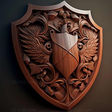 3D model shield (STL)